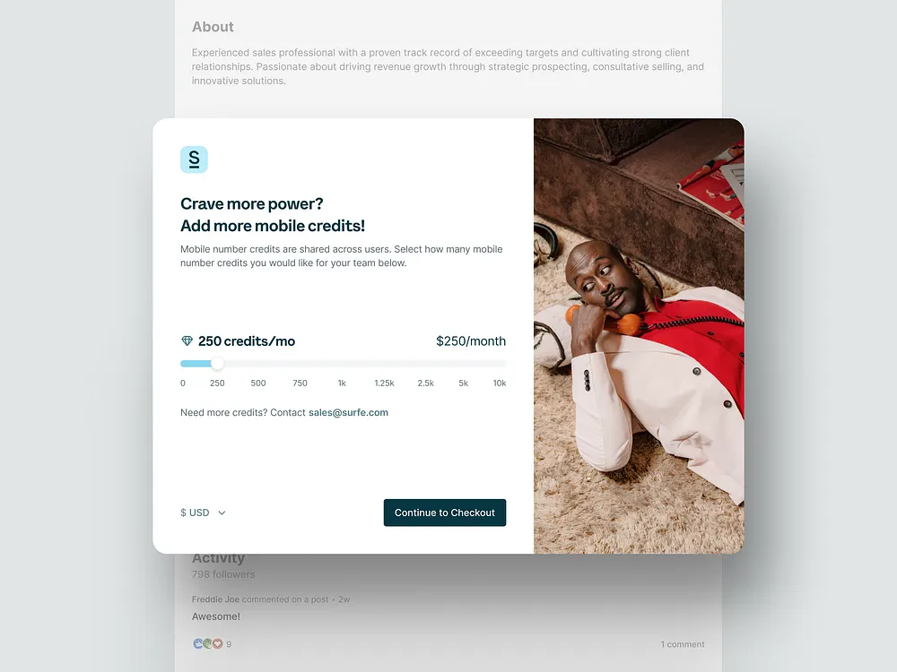 Payment Modal designs, themes, templates and downloadable graphic ...