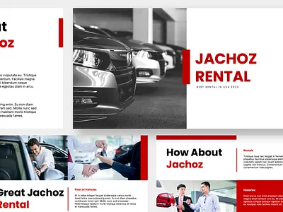 Jachoz Rental Presentation Template Exploration advertising bold branding company corporate creative design exploration explore fashion fashion brand graphic design layout media pithdeck powerpoint presentation real estate template ui