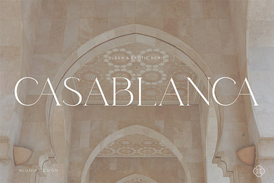 Casablanca - Sleek & Exotic Serif display font elegant font elegant serif font font typeface ligature font ligatures modern font modern serif serif serif display serif font serif typeface