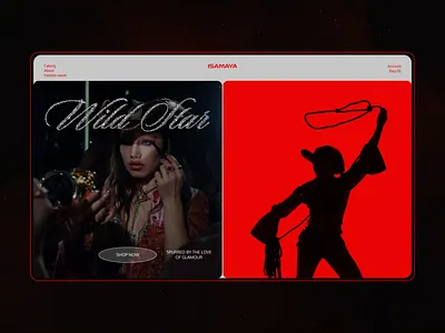 ISAMAYA | E-commerce Redesign animation design ui ux web