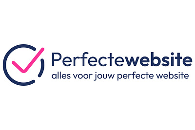 Logo PerfecteWebsite.nl brand branding design flat logo photoshop webdesign website
