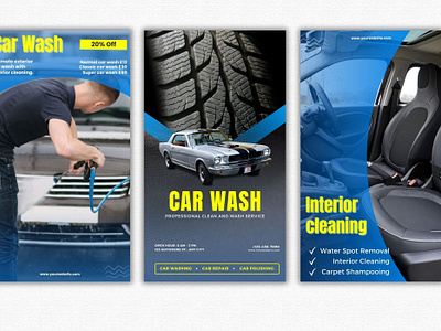 Car Wash Instagram Stories advertising brandidentity branding canva canvadesign canvainstagram canvatemplate canvatemplates car wash design identidade visual instagram ads instagram posts instagram stories modelos canva stories instagram visual identity