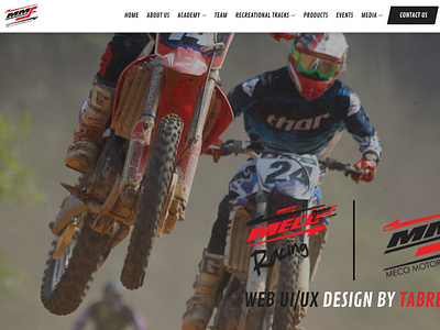 Meco Web UiUx Final Design brand identity branding design events motorsport motorsports racing sports ui ux