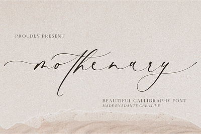 Mothenary Free Download beautiful font branding calligraphy calligraphy font elegant elegant font font typeface hand lettered font handwriting handwriting font handwritten lettering logo logotype modern font script font type typeface font typography
