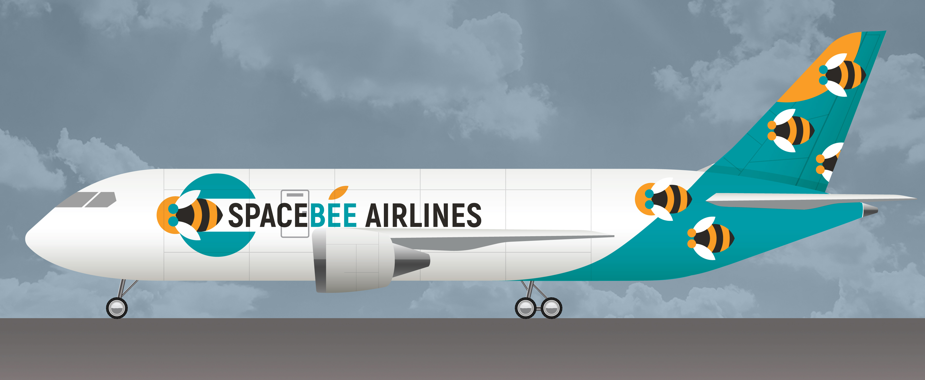 Example of Logo and identity for air cargo companies