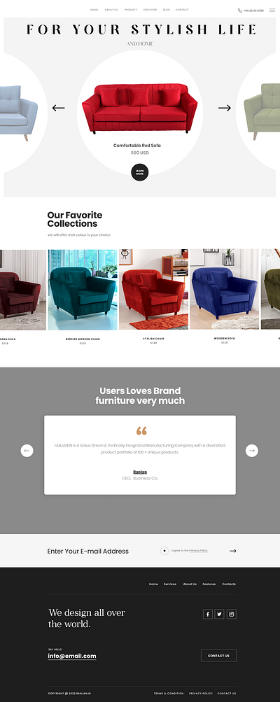 UI Design branding graphic design ui website