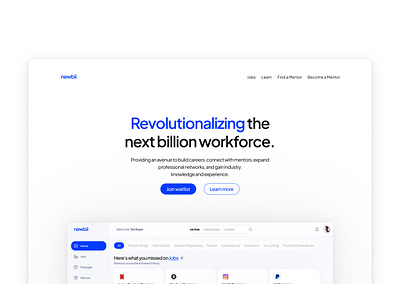 Newbii design product design ui