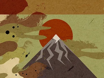 The "a" in Maharishi clothing is for..... branding design graphic design illustration vector