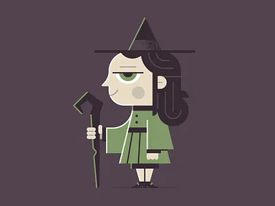 Witch autumn halloween holiday horror illustration october scary spooky witch