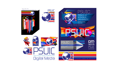 Branding an international college, at a university. branding design flat graphic design icon illustration logo typography vector web