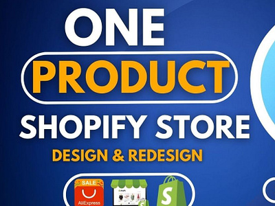 Create One Product Shopify Store Or Shopify Websit Dropshipping ads ecpert design dropdhippping website droppshoping store dropshippingstore facebook ads illustration instagram ds marketerbabu one product one product store shopidy one product shopify store design store design ui