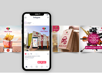 Social Media Content Design - Mira Maia Shoping branding design facebook graphic design illustrator instagram marketing photoshop social media social media design visual strategy