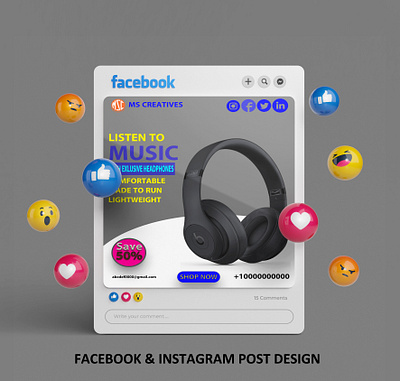 SOCIAL MEDIA POST DESIGN || FACEBOOK POST DESIGN 3d animation branding dribbbledesign facebook post design flyer design graphic design instagram post design logo luxurydesign motion graphics social media post design techdesign ui