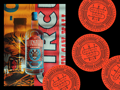 Wiltwyck Spirits CO alcohol branding cirus jester kingston label lettering logo new york packaging spirits vodka