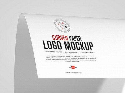 Free Premium Logo Mockup logo mockup