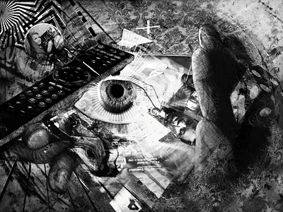 Graphic Novel page concept. design graphic design illustration