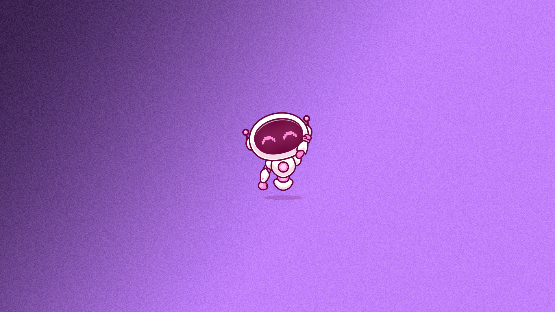 ENAID android branding cartoon character character animation character design characterart conceptart digitaldrawing digitalillustration illustration originalcharacter pink