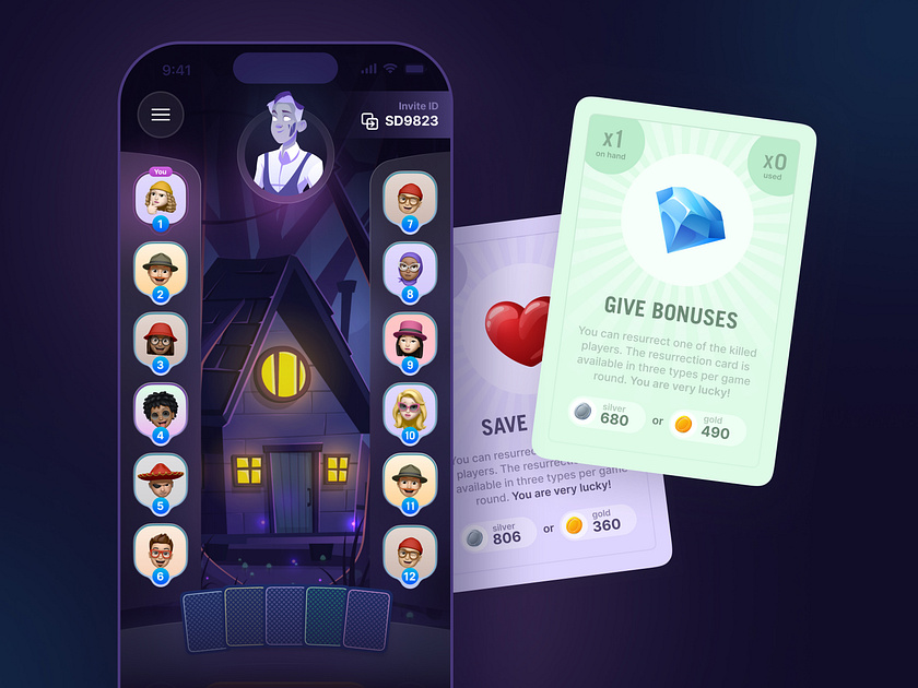 Browse thousands of Card Game UI images for design inspiration | Dribbble