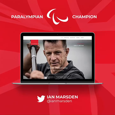 Ian Marsden Website Design britain celebrity divi ian marsden paralympic sports website winner wordpress