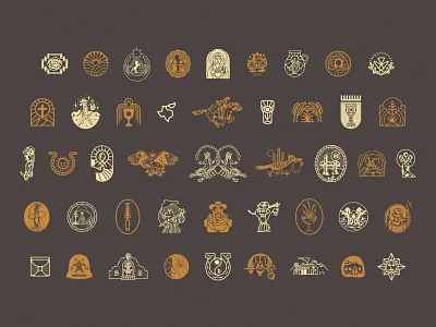 Logo Icon Roundup brand guidelines brand identity brand system branding branding design icon icon design logo logomark