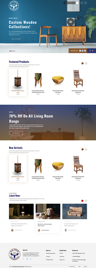 Furniture Industry Website Design and Development furniture industry furniture website portfolio website design website development