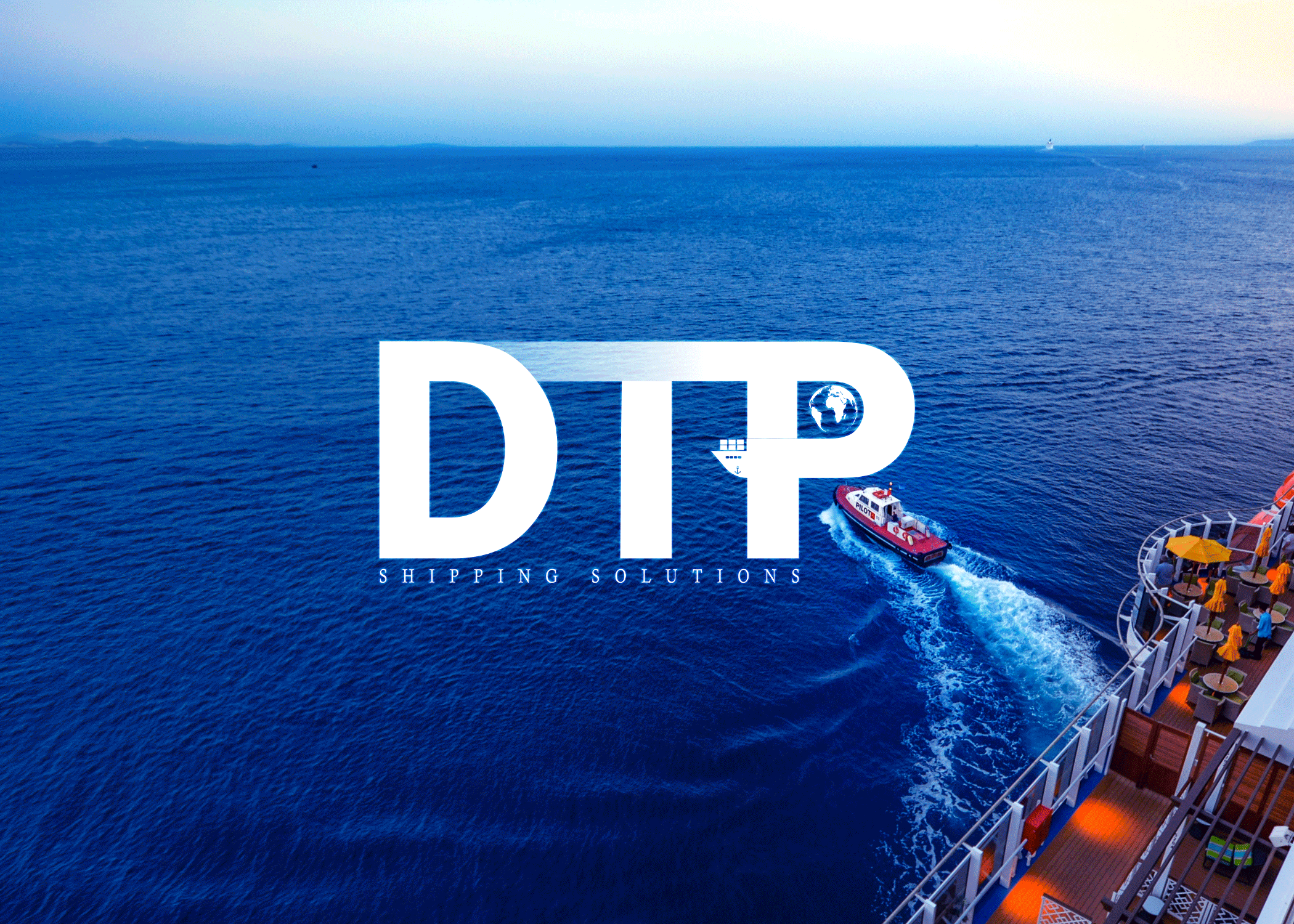 DTP LOGO +VISIUAL IDINTITY branding dtp dtp logo graphic design logo shipping shipping solution visual idintity بحر براند براندينج دولي سفن شحن بحري شركة شحن لوجو مصمم نقل بري