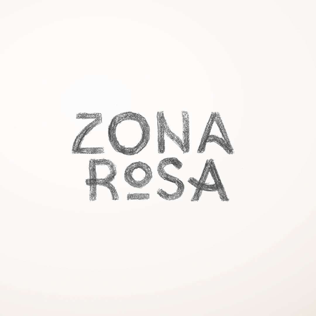 Zona Rosa Logo Concept Sketches logo pencil sketch sketches zona rosa