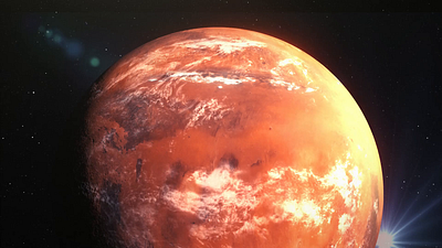 VC Orb - Mars-like planet after effects animation graphic design mars mograph motion graphics planet planets space universe