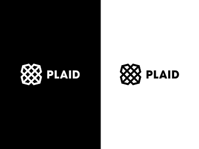 Plaid Logo Reveal animation branding fintech graphic design logo logo reveal motion graphics motion logo