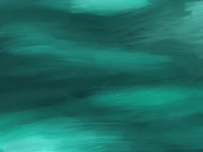 Waves abstract background digital art painting