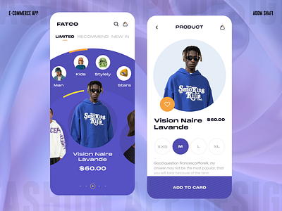 E-Commerce App app app design app ui banking app design ecommerce ecommerce app fashion fashion store finance app store app ui ux
