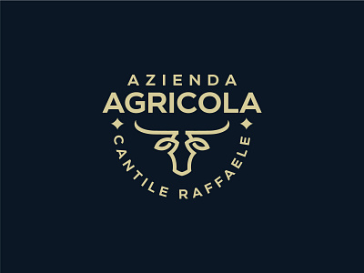 "Azienda Agricola" Modern Logo Concept badge logo branding design logo vector vintage logo