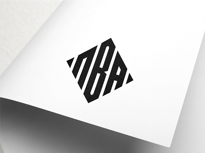 nBA monogram logo concept 3d apparel branding creativelogo design graphic design logo logoconcept logoinspirations logoinspire logos luxurydesign monogramlogodesign