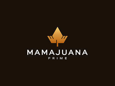Mamajuana Prime branding cannabis character design graphic design icon illustration leaf logo luxury marijuana product symbol vector visualbrand
