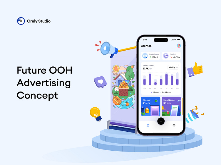 Digital XBanner Mobile App Concept 👀 by Orely on Dribbble