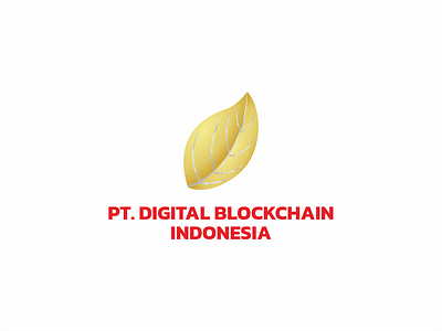 PT. DIGITAL BLOCKCHAIN INDONESIA branding design indonesia indonesia designer logo logo design simple logo