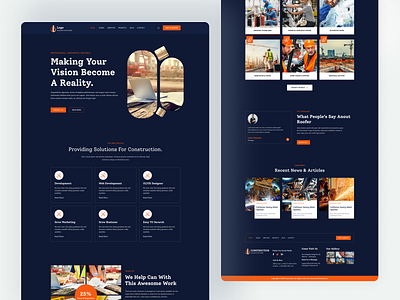 Construction Landing Page f4