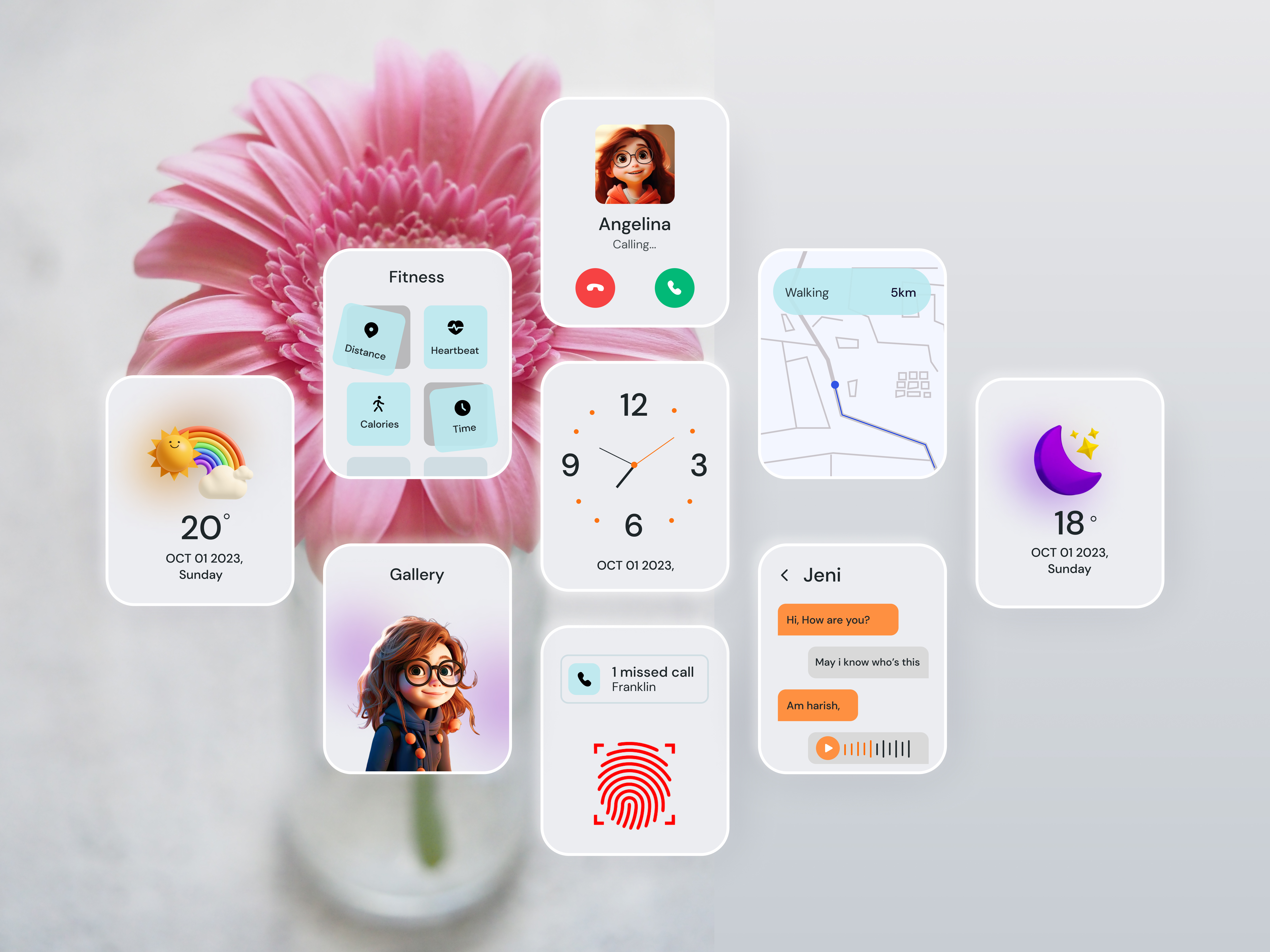 Smart watch kit 3d design branding creative design design illustration kit logo minimal smart watch smart watch design smart watch ui ui ui kit uiux ux watch design watch kit watch ui web