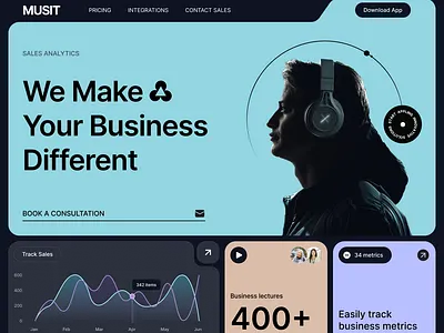 MUSIT - Design short design music ui