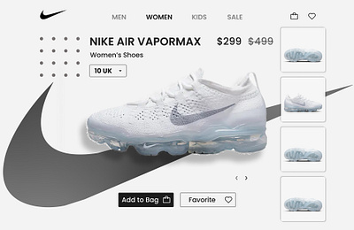 Nike product page figma nike productpage ui uiscreen web website