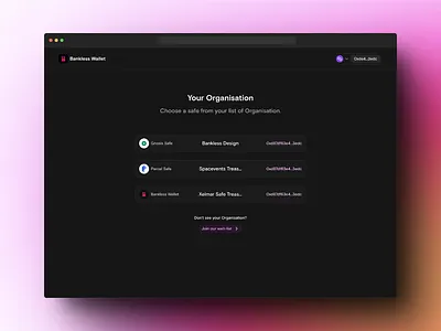 Wallet Safes branding design figma frontend logo onboarding ui uiux user interface ux