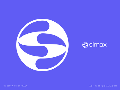 Simax AI - logo, identity, logo design, branding a b c d e f g h i j k l m n ai artificial intelligence best top unique brand identity branding chatbot clever smart data growth icon symbol tech logo logo design logodesign logotype marketing modern minimal simple o p q r s t u v w q y z sales technology