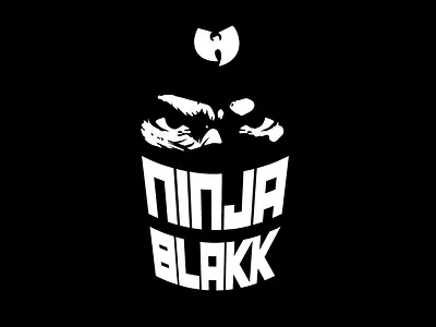 Ninja Blakk Logo branding design graphic design illustration logo typography vector