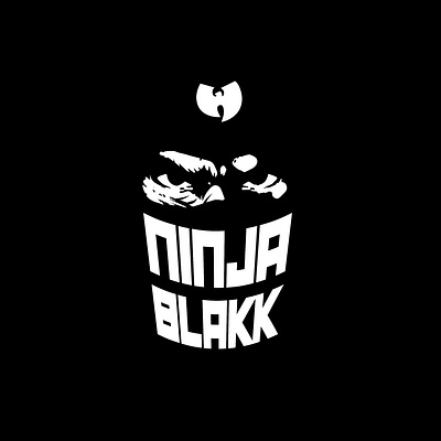 Ninja Blakk Logo branding design graphic design illustration logo typography vector