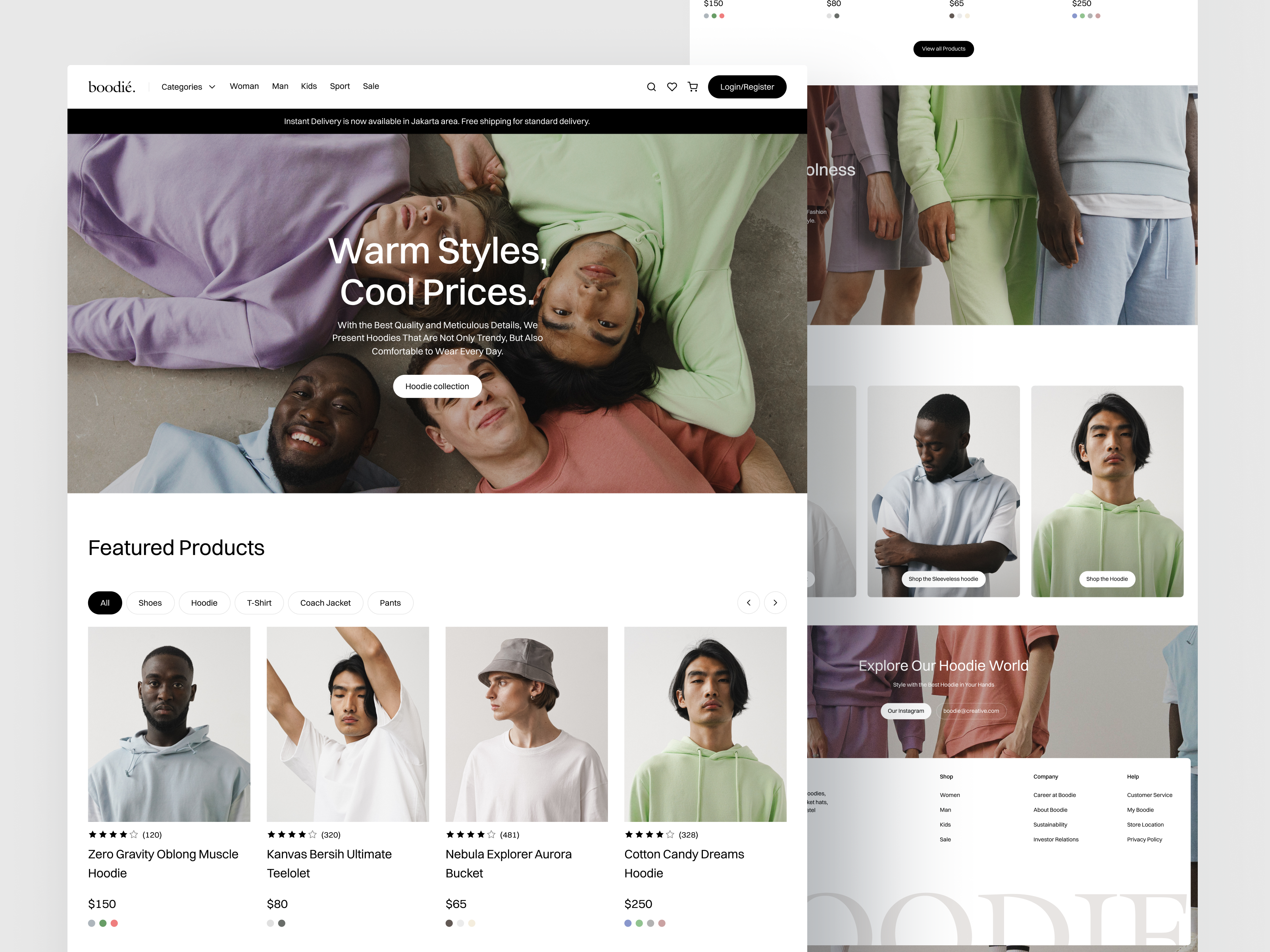 Example service media