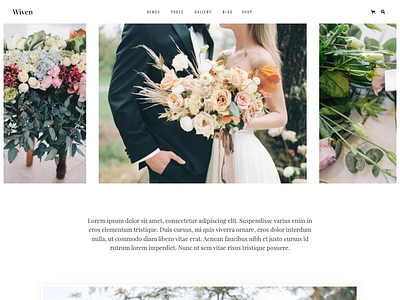 Wiven 128 design professional responsive typography webdesign webflow wedding agency wedding website