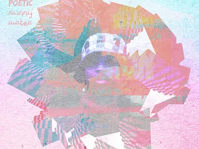 Raw Poetic - Sunny Water Cover Art branding design graphic design illustration logo typography vector