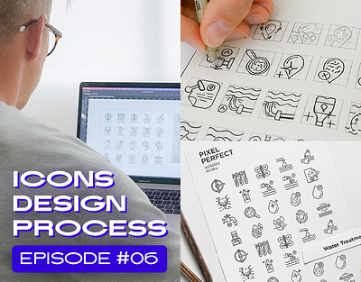 How to Design Icons in Illustrator from Start to Finish design process icon icon design icon set icons icons design icons set line pixel perfect set symbol thin thin line icons video youtube