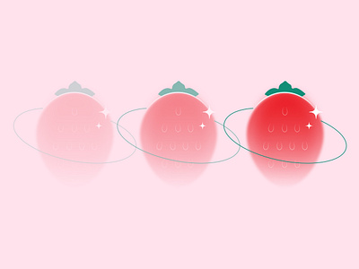Strawberry mood 🍓🍓🍓 adobeillustrator color drawing graphic design illustration minimalism vector