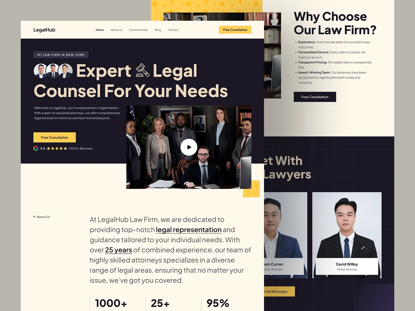 Professional Legal Website Design for Law Firms